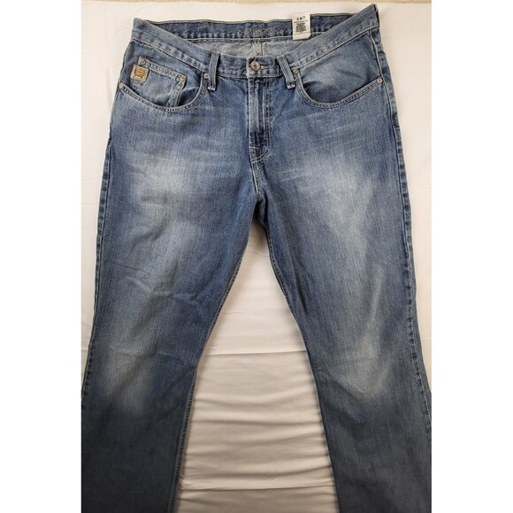 Cinch Jeans Mens 36x36 Blue Denim Relaxed Fit Western Cowboy - Picture 2 of 9